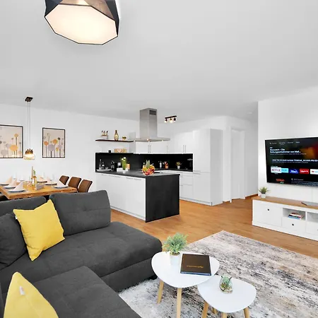 아파트 Inhome Parken - Kueche - Tv - Terrasse - Balkon *