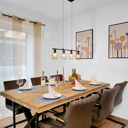 Inhome Parken - Kueche - Tv - Terrasse - Balkon * كْرايلتْسهايم