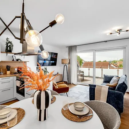 شقة Inhome Parken - Kueche - Tv - Terrasse - Balkon *