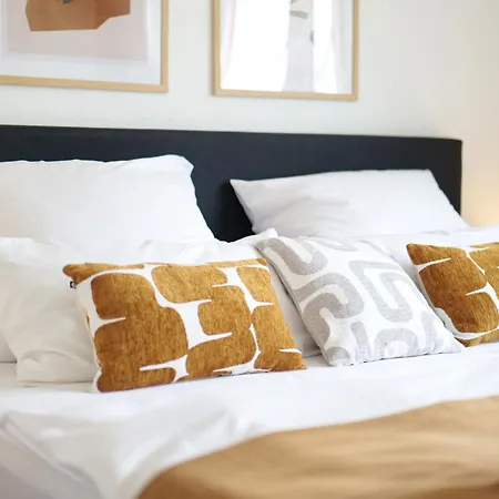 شقة Inhome Parken - Kueche - Tv - Terrasse - Balkon كْرايلتْسهايم