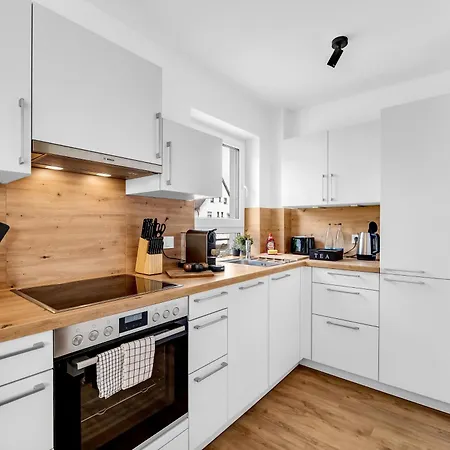 Inhome Parken - Kueche - Tv - Terrasse - Balkon * كْرايلتْسهايم